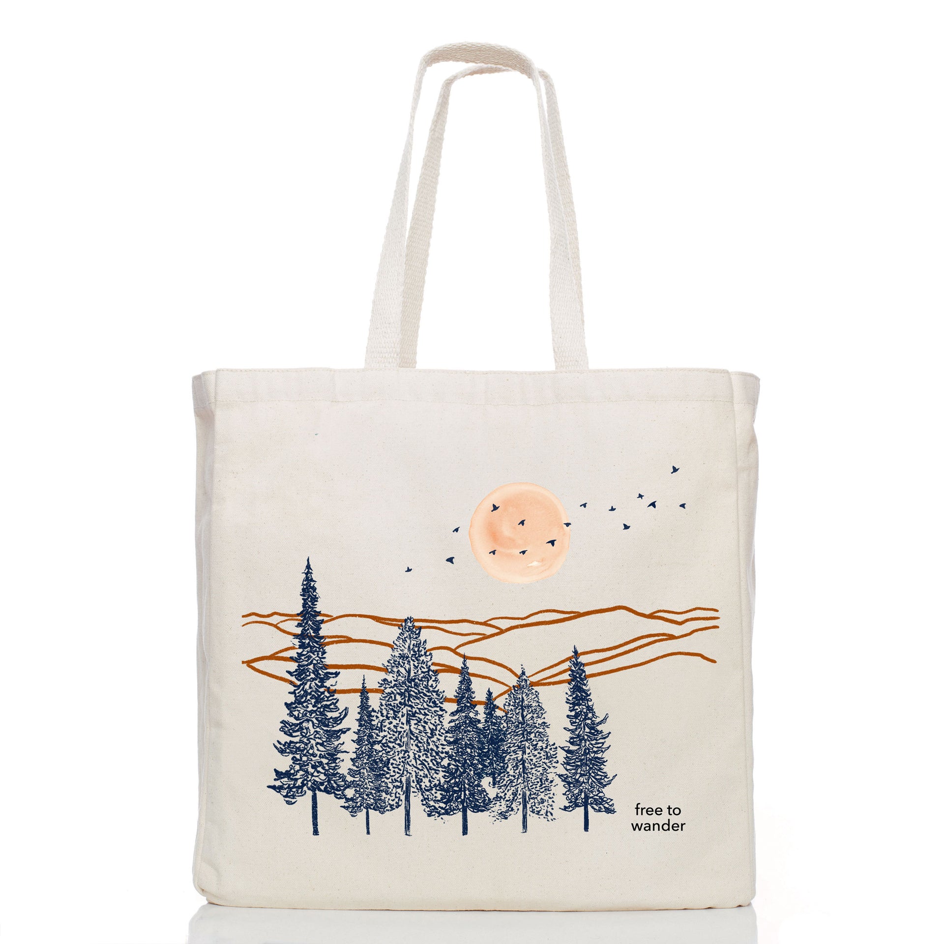 Wander Canvas Tote Bag – FurlsCrochet